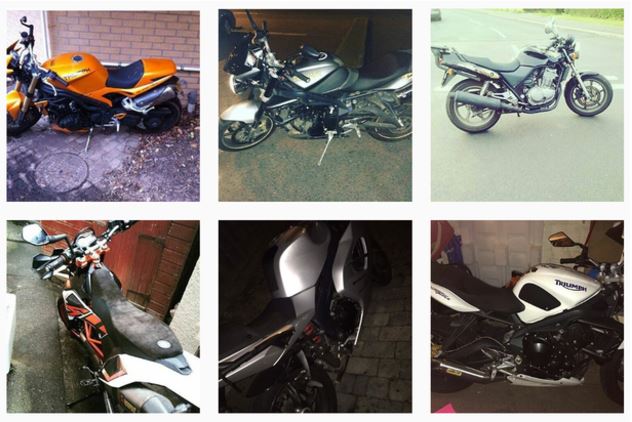 Bikes stolen by Bristol Bike Taker gang