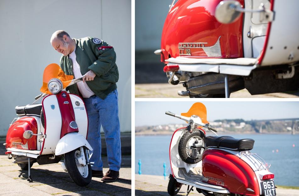 scooterist Paul Davies shares his collection