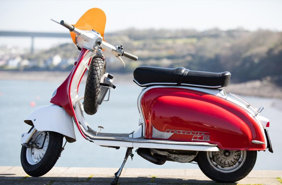 scooterist Paul Davies shares his collection