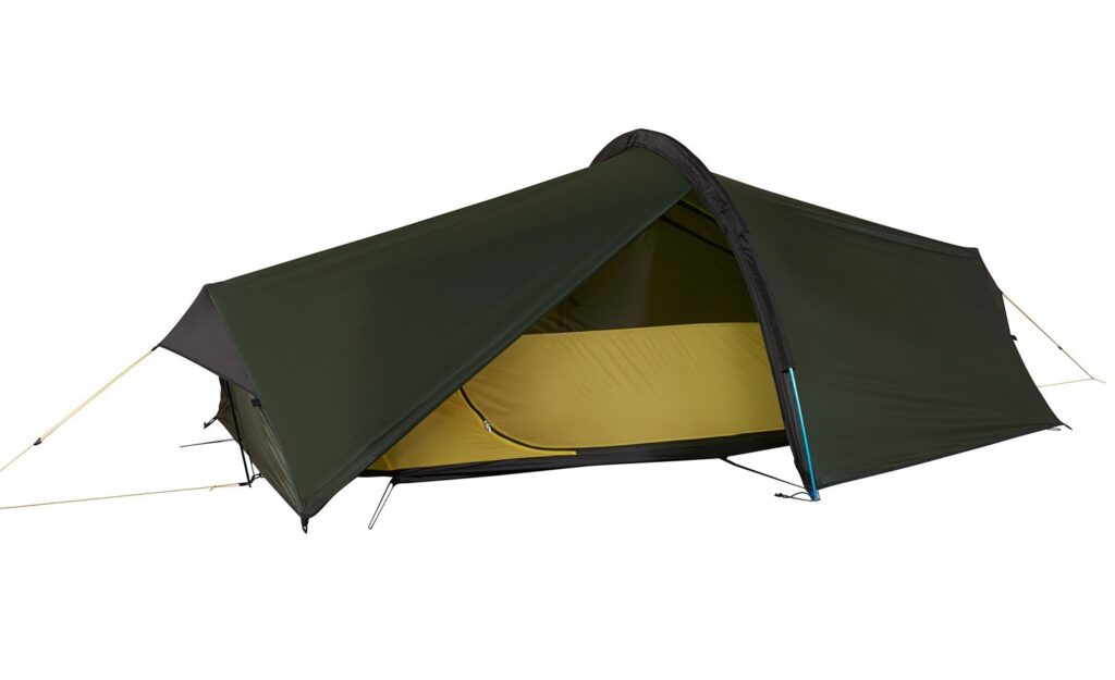 Terra Nova Laser Compact 2 tent for motorcycle camping trips