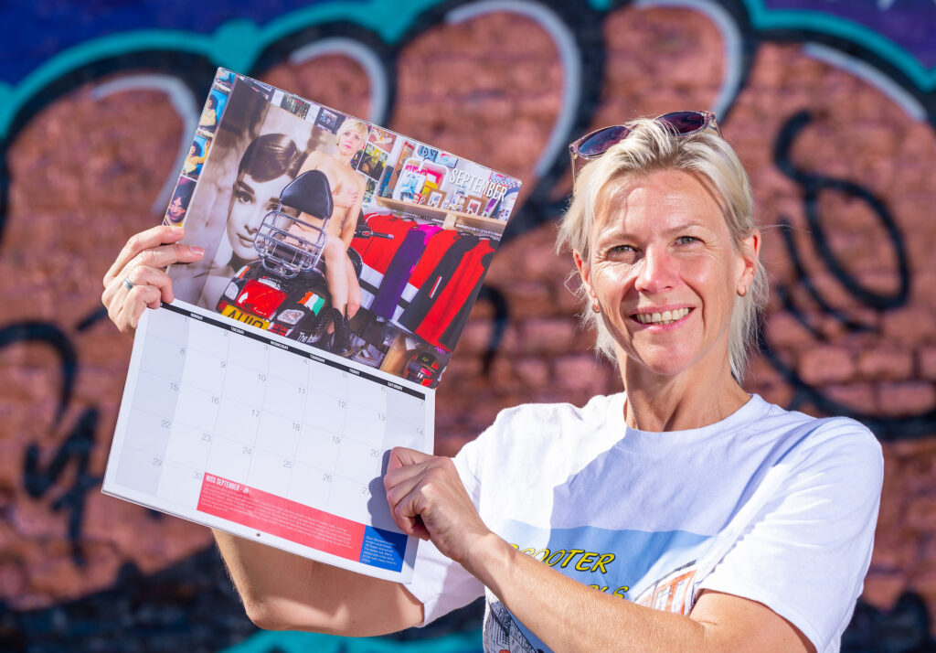 Mod One charity scooter calendar