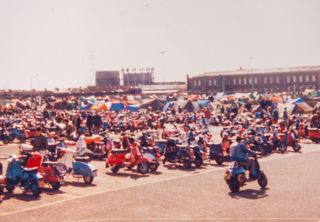Scooter rally 1980s