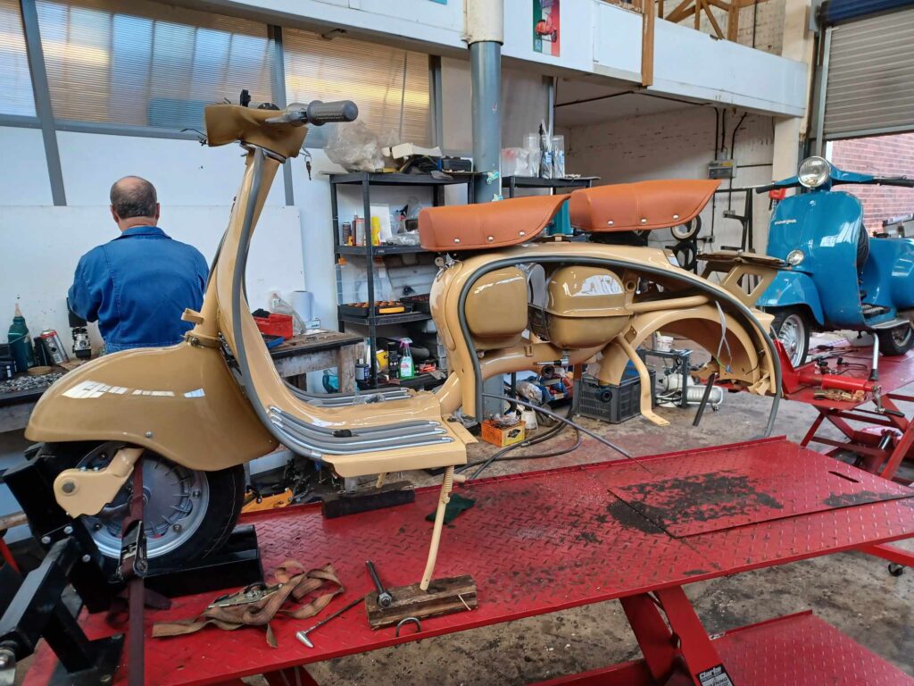 Lambretta Li150 restoration