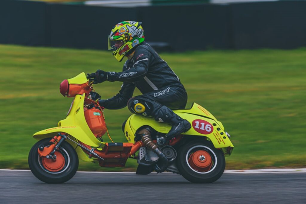 Shaun Fairhead Group 6 scooter racing
