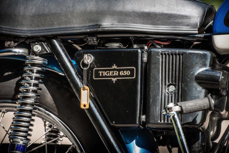 Triumph Tiger 650 detail