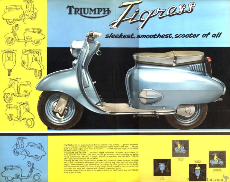 Triumph Tigress brochure