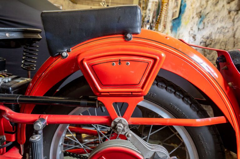 Moto Guzzi Falcone Sport rear wheel