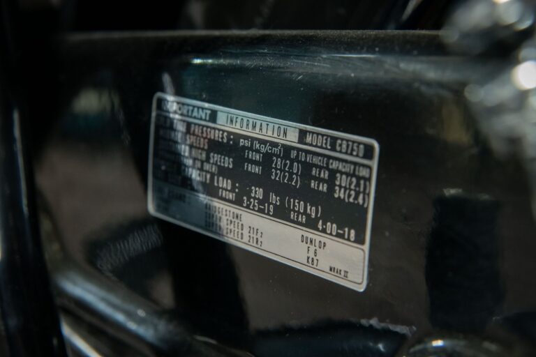 Honda CB750K2 frame plate