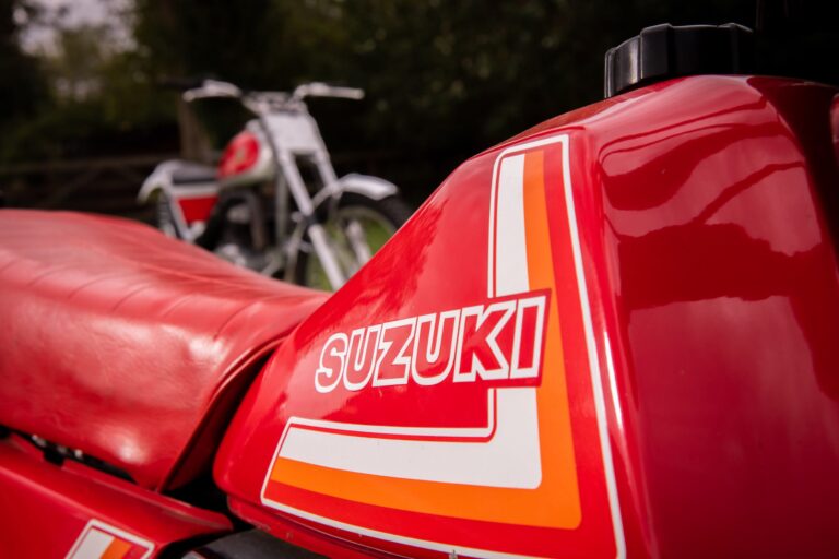Suzuki TS125 petrol tank