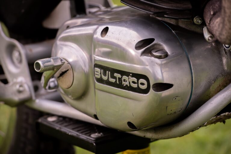 Bultaco Sherpa engine close up