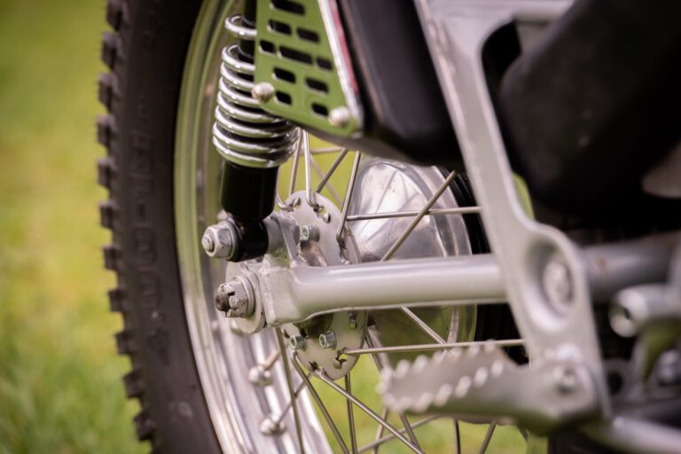 Bultaco Sherpa wheel