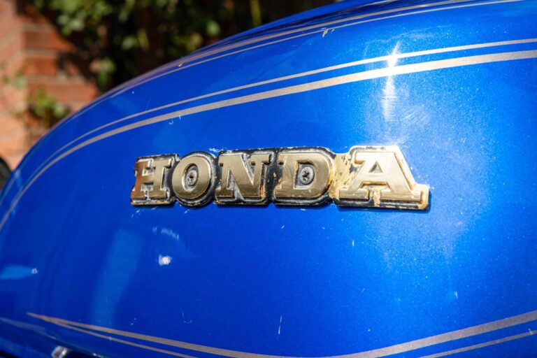 Honda CB650 chipped fuel tank