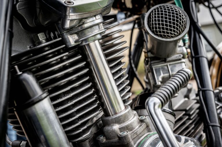 Ducati 900SS engine detail