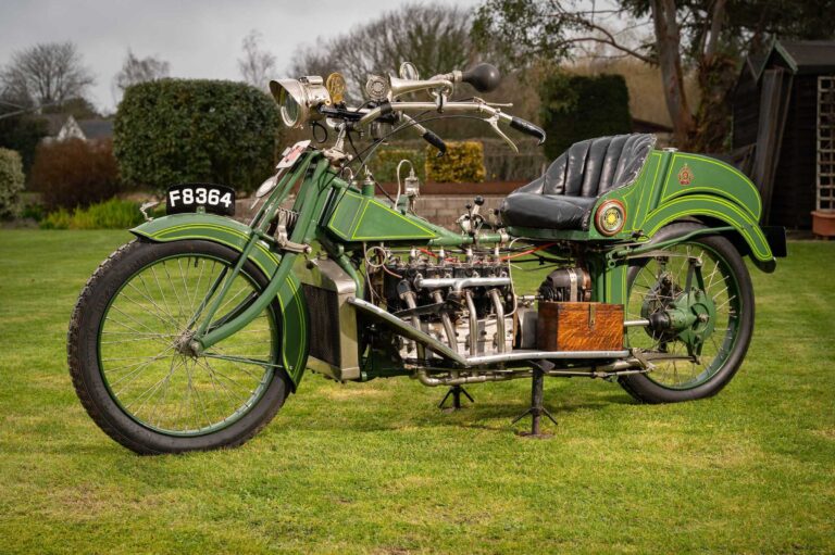 Wilkinson motor cycle 1913