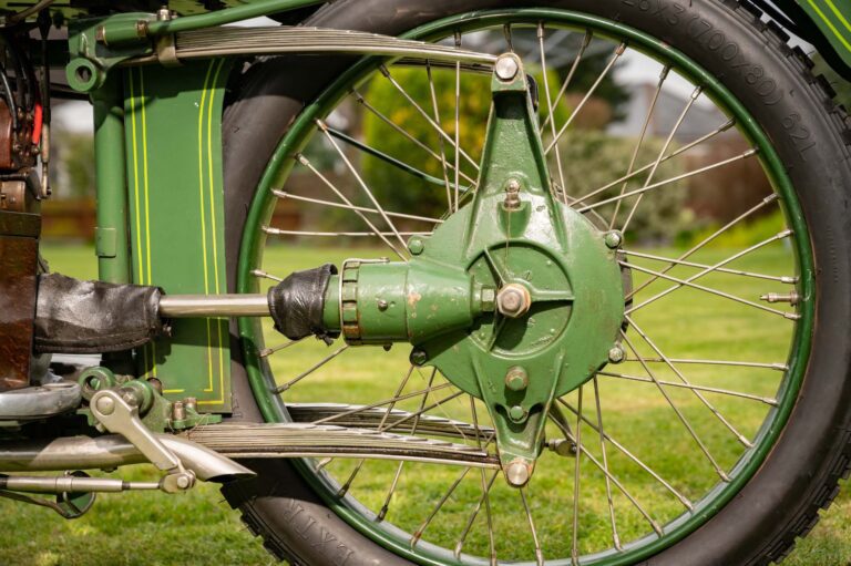 Wilkinson motorcycle rear wheel