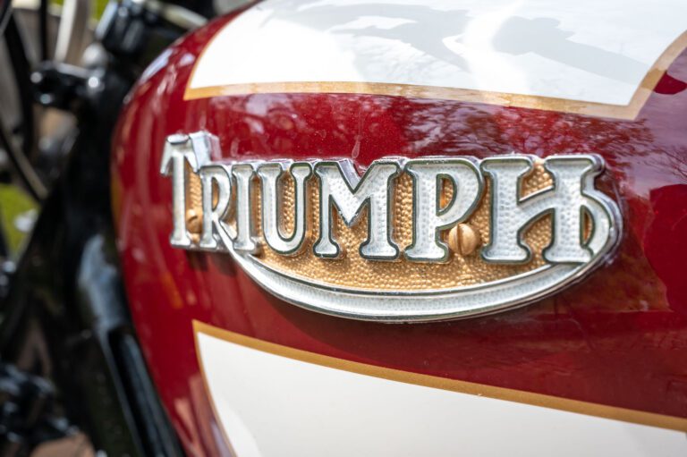 Triumph fuel tank